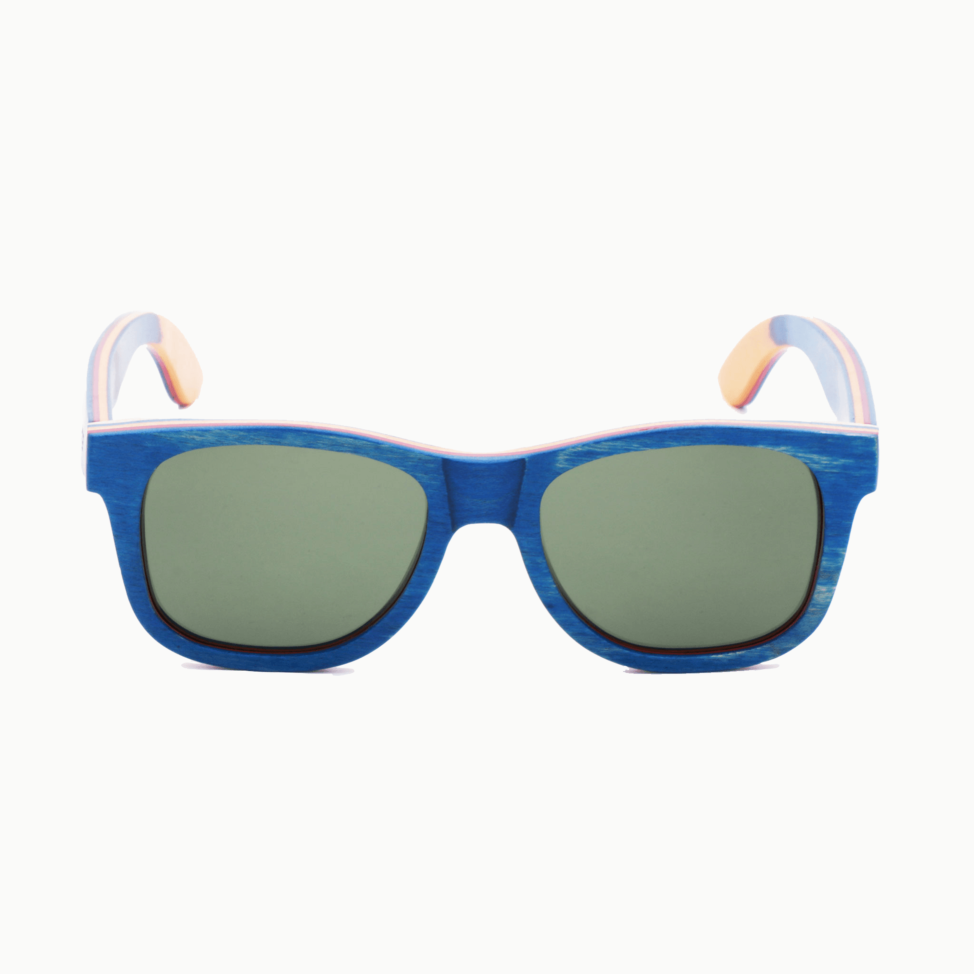 Slide Recycled Skateboard Deck Blauw - offsquareofficial